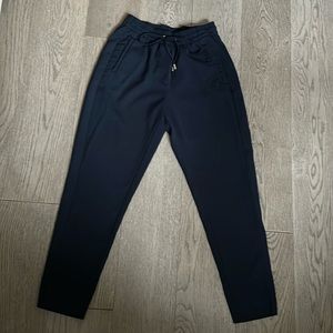 EUC H&M Navy Textured Jogger Work Pants